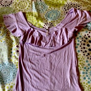 Light purple Free People top